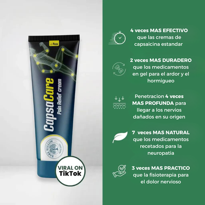 Crema neuropatia CapsaCare